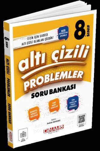 2024 8. Sınıf Altı Çizili Problemler Soru Bankası - 1