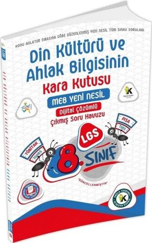 2024 8.Sınıf LGS Din Kültürü ve Ahlak Bilgisinin Kara Kutusu Dijital Çözümlü Çıkmış Soru Bankası - 1