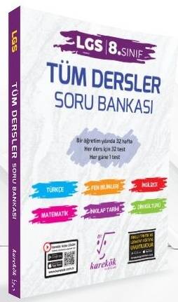 2024 8.Sınıf LGS Tüm Dersler Soru Bankası - 1