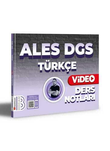 2024 ALES DGS Türkçe Video Ders Notları - 1