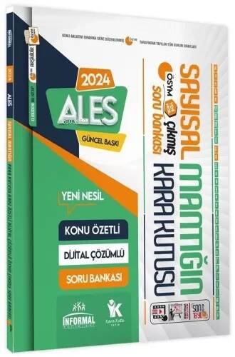 2024 ALES Sözel Mantığın Kara Kutusu Konu Özetli Dijital Çözümlü ÖSYM Çıkmış Soru Havuzu Bankası - 1