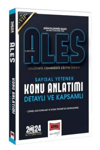 2024 ALES VİP ( Sayısal Yetenek ) Detaylı ve Kapsamlı Konu Anlatımı - 1