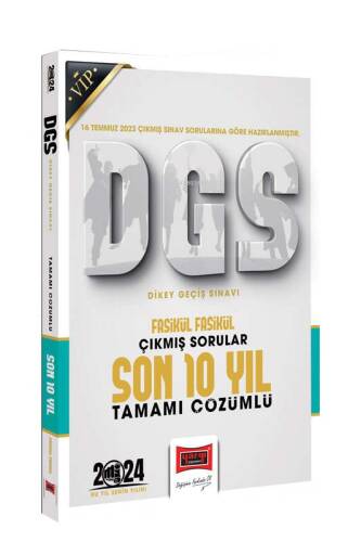 2024 DGS Çıkmış Sorular Fasikül Fasikül Tamamı Çözümlü Son 10 Yıl - 1