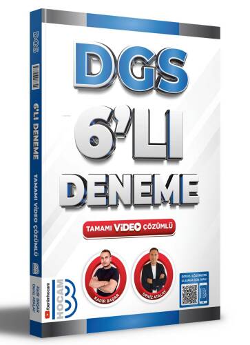 2024 DGS Tamamı Video Çözümlü 6'lı Deneme - 1