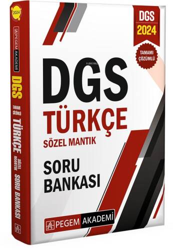 2024 Dgs Türkçe Sözel Mantık Tamamı Çözümlü Soru Bankası - 1