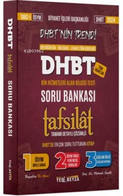 2024 DHBT Tafsilat Tamamı Çözümlü Soru Bankası - 1