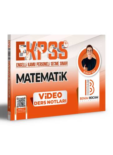 2024 EKPSS Matematik Video Ders Notları Benim Hocam Yayınları - 1