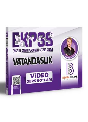 2024 EKPSS Vatandaşlık Video Ders Notları Benim Hocam Yayınları - 1