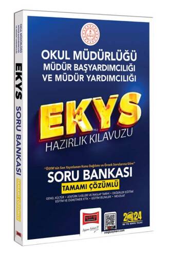 2024 EKYS Okul Müdürlüğü - Müdür Başyardımcılığı ve Müdür Yardımcılığı Tamamı Çözümlü Soru Bankası - 1