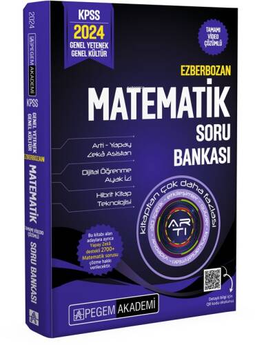 2024 Ezberbozan KPSS Genel Yetenek Genel Kültür Matematik Soru Bankası - 1