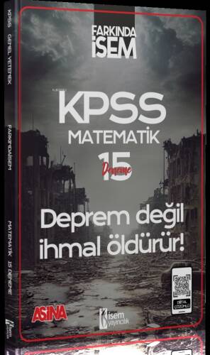 2024 Farkında İsem Kpss Aşina Matematik 15 Deneme - 1