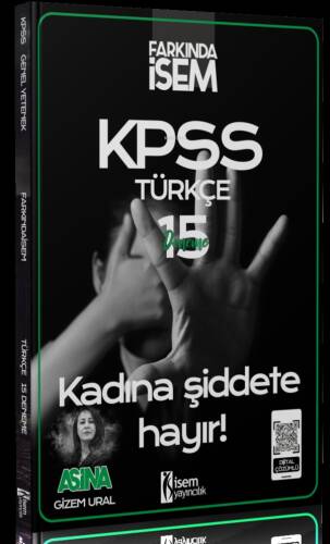 2024 Farkında İsem Kpss Aşina Türkçe 15 Deneme - 1