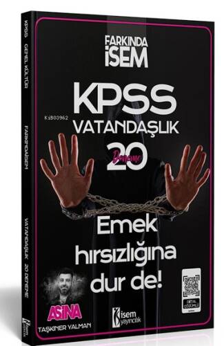 2024 Farkında İsem Kpss Aşina Vatandaşlık 20 Deneme - 1