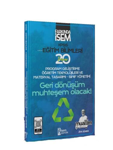 2024 Farkında İsem Kpss Muallim Eğitim Bilimleri Program Geliştirme Öğretim Teknolojileri Ve Materyal Tasarımı-Sınıf Yönetimi 20 Deneme - 1