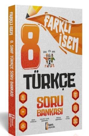 2024 Farklı İsem 8.Sınıf Türkçe Soru Bankası - 1