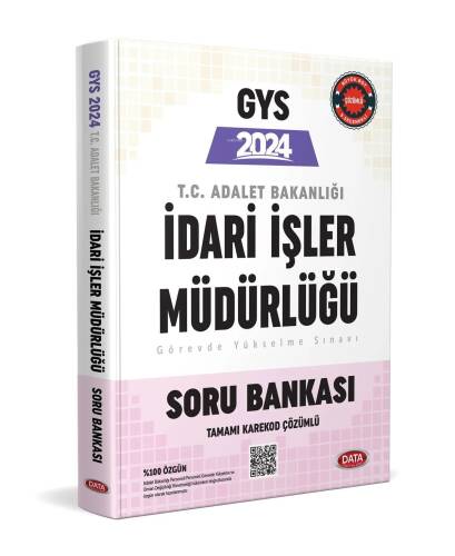 2024 GYS Adalet Bakanlığı İdari İşler Müdürlüğü Soru Bankası - Karekod Çözümlü - 1