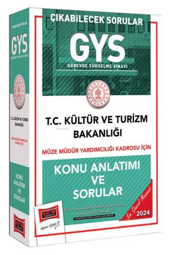 2024 GYS Müze Müdür Yardımcılığı Kadrosu İçin Konu Anlatımı ve Sorular - 1