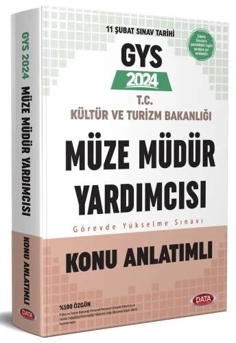 2024 GYS T.C Kültür Ve Turizm Bakanlığı Müze Müdür Yardımcısı Görevde Yükselme Sınavı Konu Anlatımlı - 1