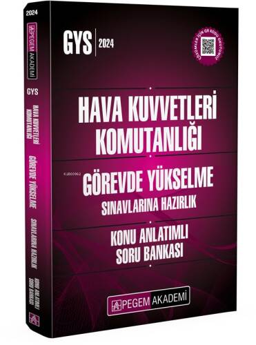 2024 Hava Kuvvetleri Komutanlığı Görevde Yükselme Sınavlarına Hazırlık Konu Anlatımlı Soru Bankası - 1