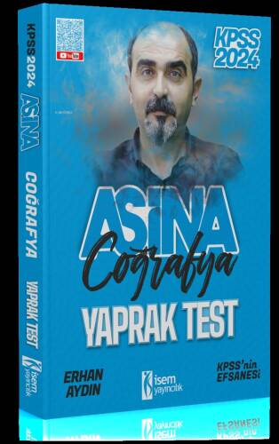 2024 İsem KPSS Aşina Coğrafya Çek-Kopart Yaprak Test - 1