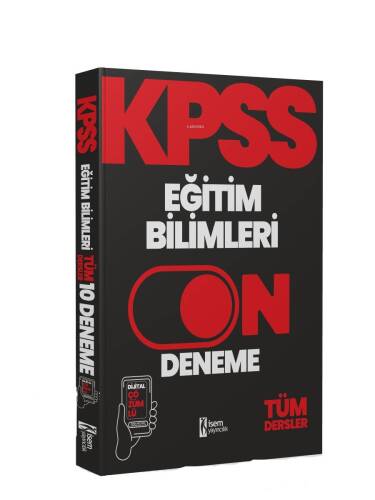 2024 İsem KPSS Eğitim Bilimleri 10 Deneme Dijital Çözümlü - 1