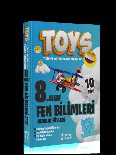 2024 İsem TOYS 8. Sınıf Fen Bilimleri Hazırlık Föyleri - 1