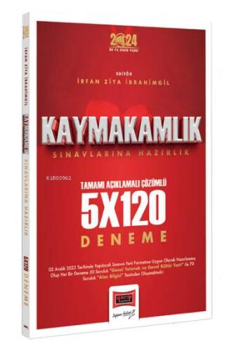 2024 Kaymakamlık Tamamı Açıklamalı Çözümlü 5x120 Deneme - 1