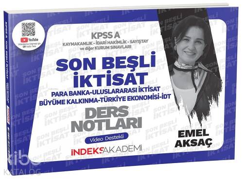 2024 KPSS A Grubu İktisat Son Beşli Video Ders Notları - 1