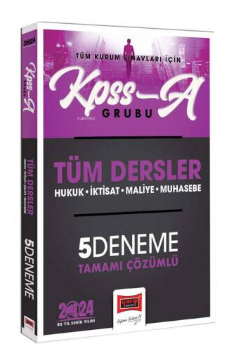 2024 KPSS A-Grubu Tüm Dersler Tamamı Çözümlü 5 Deneme - 1