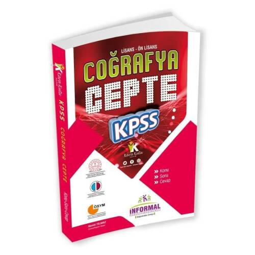 2024 KPSS Coğrafya Cepte Konu Soru Cevap İnformal Yayınları - 1