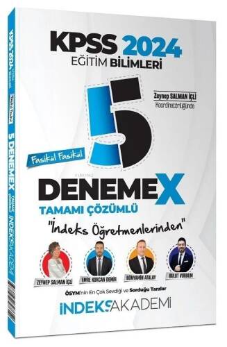 2024 KPSS Eğitim Bilimleri 5 DenemeX Fasikül Çözümlü - 1