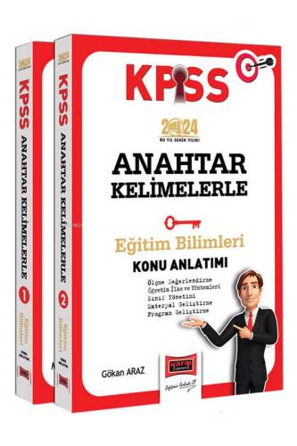 2024 KPSS Eğitim Bilimleri Anahtar Kelimelerle Konu Anlatımı (2 Kitap) - 1