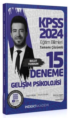 2024 KPSS Eğitim Bilimleri Gelişim Psikolojisi 15 Deneme Çözümlü - 1