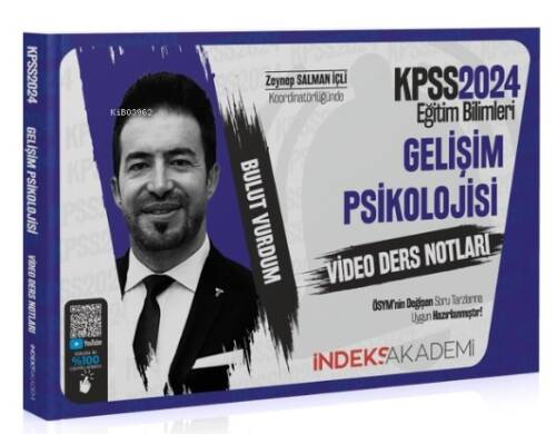 2024 KPSS Eğitim Bilimleri Gelişim Psikolojisi Video Ders Notları - Bulut Vurdum İndeks Akademi Yayıncılık - 1