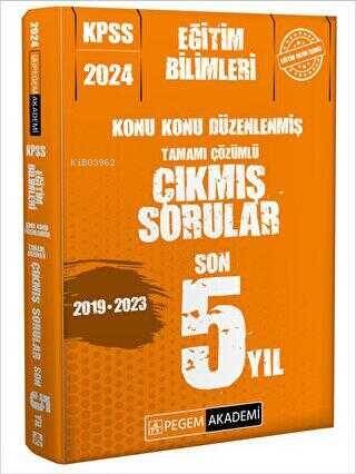 2024 KPSS Eğitim Bilimleri Konu Konu Düzenlenmiş Tamamı Çözümlü Çıkmış Sorular Son 5 Sınav - 1