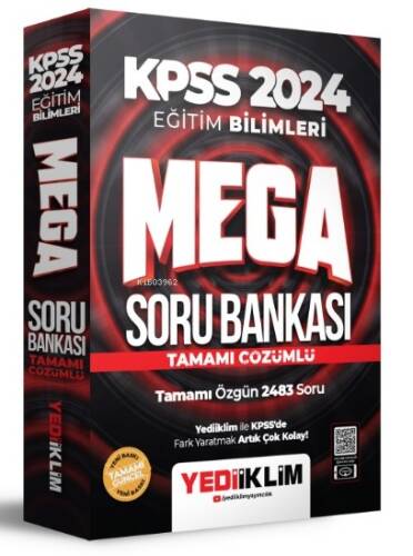 2024 KPSS Eğitim Bilimleri Mega Tamamı Çözümlü Soru Bankası - 1