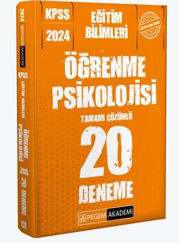 2024 KPSS Eğitim Bilimleri Öğrenme Psikolojisi 20 Deneme - 1