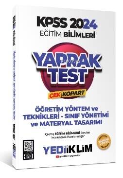 2024 KPSS Eğitim Bilimleri Öğretim Yöntem ve Teknikleri Çek Kopart Yaprak Test - 1