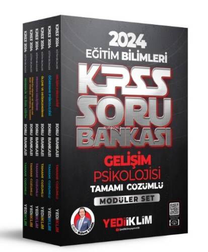 2024 KPSS Eğitim Bilimleri Tamamı Çözümlü Soru Bankası Modüler Set - 1