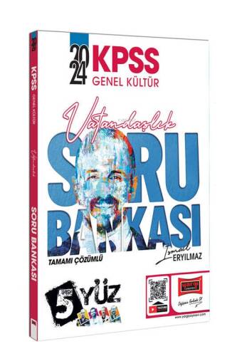 2024 KPSS Genel Kültür 5Yüz Vatandaşlık Tamamı Çözümlü Soru Bankası - 1