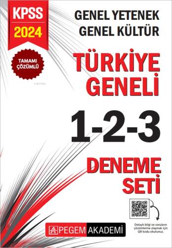 2024 KPSS Genel Yetenek Genel Kültür Türkiye Geneli Tamamı Çözümlü 1-2-3 (3'lü Deneme Seti) - 1