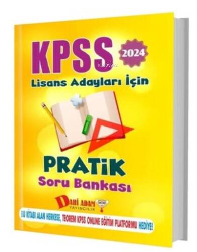 2024 KPSS Lisans Adaylar İçin Pratik Soru Soru Bankası - 1