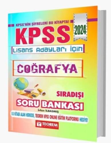 2024 KPSS Lisans Coğrafya Sıradışı Soru Bankası - 1