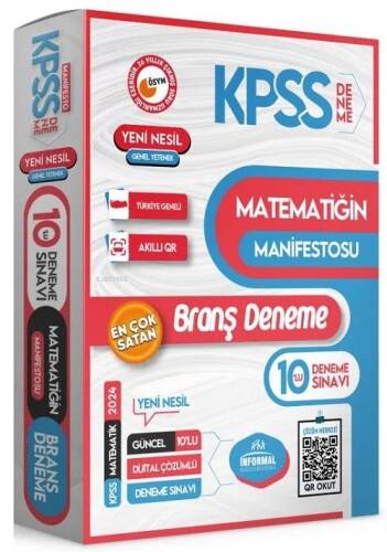 2024 KPSS Matematiğin Manifestosu 10 Deneme Çözümlü - 1