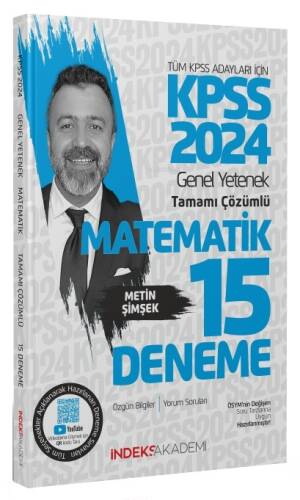 2024 KPSS Matematik 15 Deneme Çözümlü - 1