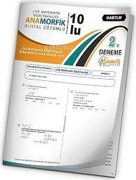 2024 KPSS ÖABT Anamorfik Lise/Ortaöğretim Matematik Türkiye Geneli D.Çözümlü Deneme 10/2.Kitapçık - 1