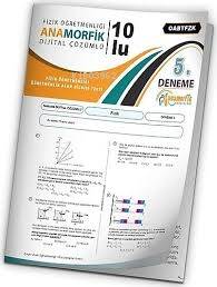 2024 KPSS ÖABT Anamorfik Yayınları Fizik Öğretmenliği Türkiye Geneli D.Çözümlü Deneme 10/5.Kitapçık - 1
