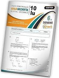 2024 KPSS ÖABT Anamorfik Yayınları Fizik Öğretmenliği Türkiye Geneli D.Çözümlü Deneme 10/6.Kitapçık - 1