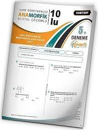 2024 KPSS ÖABT Anamorfik Yayınları SINIF Öğretmenliği Türkiye Geneli D.Çözümlü Deneme 10/5.Kitapçık - 1