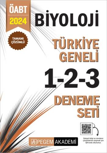 2024 KPSS ÖABT Biyoloji Tamamı Çözümlü Türkiye Geneli 1-2-3 (3'lü Deneme Seti) - 1